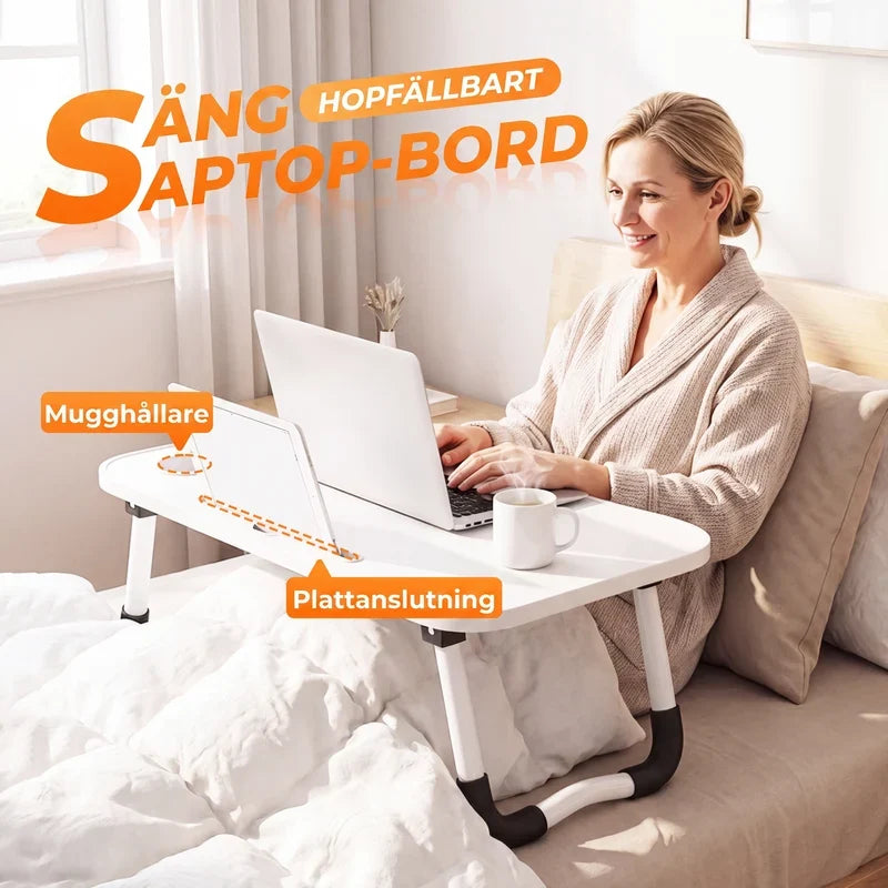 FlexNest Laptop Table — Work Comfortably Anywhere