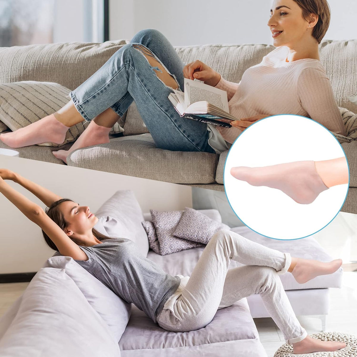 Silkura+ Moisture-Boost Socks — Heal, Hydrate, Renew