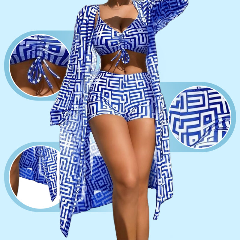 Luna – Women's 3-Piece Beach Set with Stretch Fabric