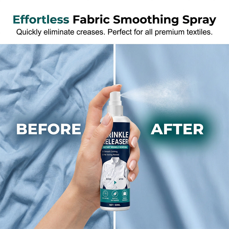 WrinkleAway Spray – Instant Wrinkle-Free Anywhere