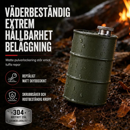 RuggedFlask — Sip Boldly Anywhere