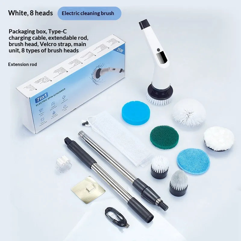 SpinScrub — Electric Spin Cleaning Brush | 50% OFF