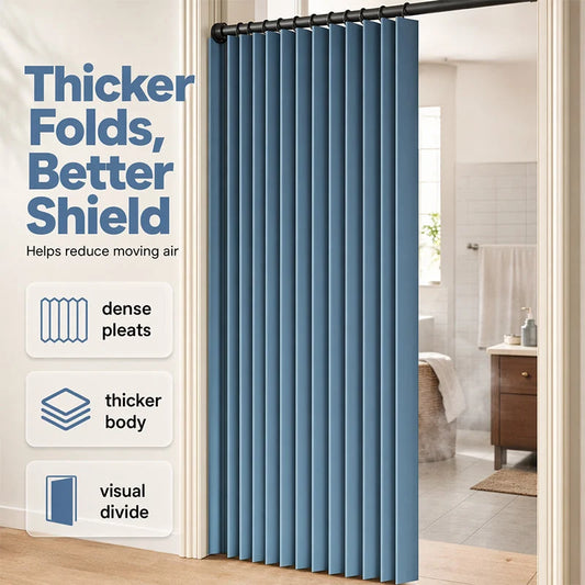 Magnetic Accordion Curtain — Instant Privacy, Total Calm