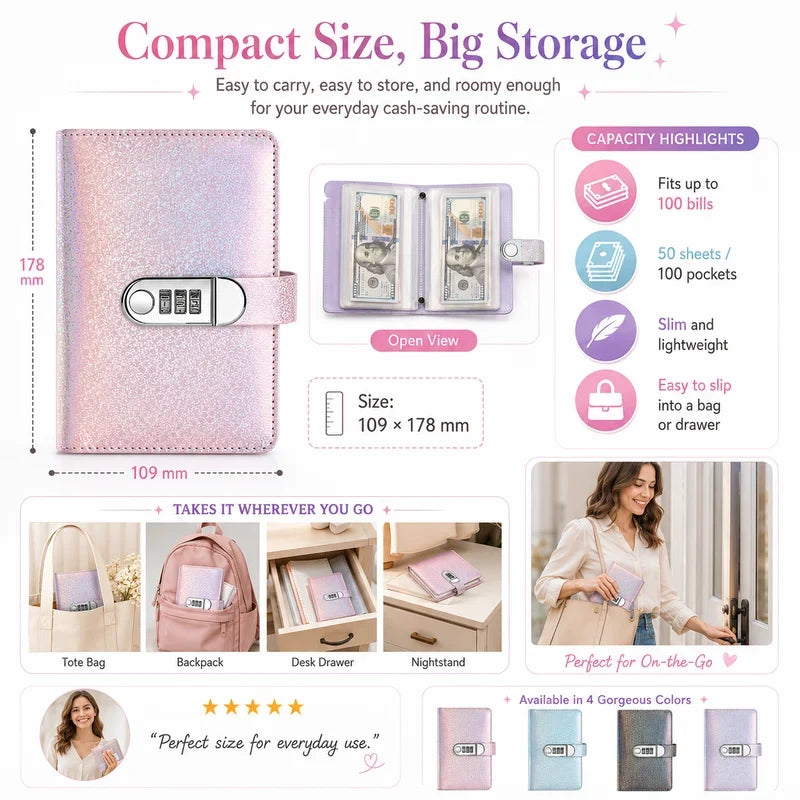 LuxeLock Budget Vault — Secure, Stylish Money Control