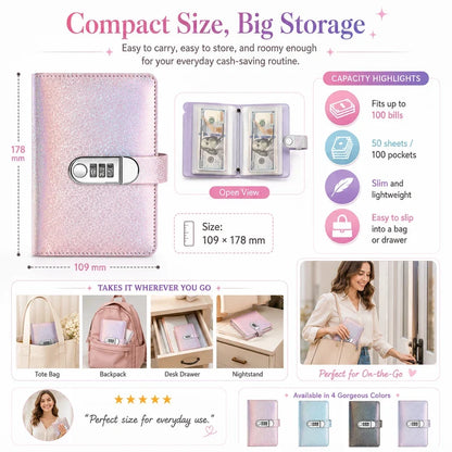 LuxeLock Budget Vault — Secure, Stylish Money Control
