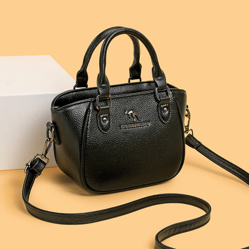Harper – Retro-Inspired Boston Bag with Adjustable Strap