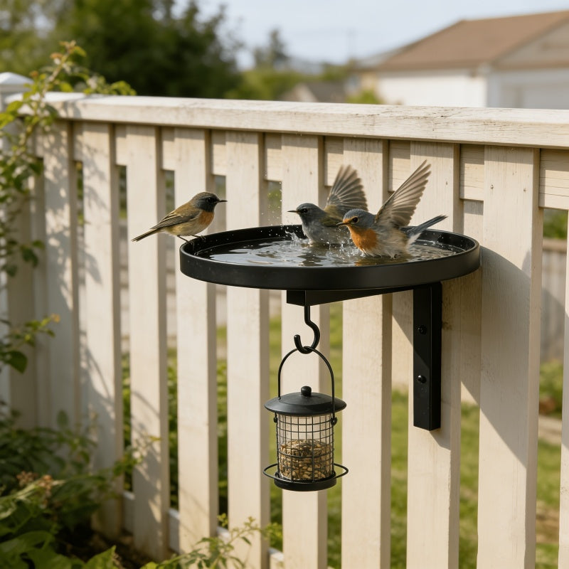 Wall-Mounted Bird Bath – Invite the Joy of Nature