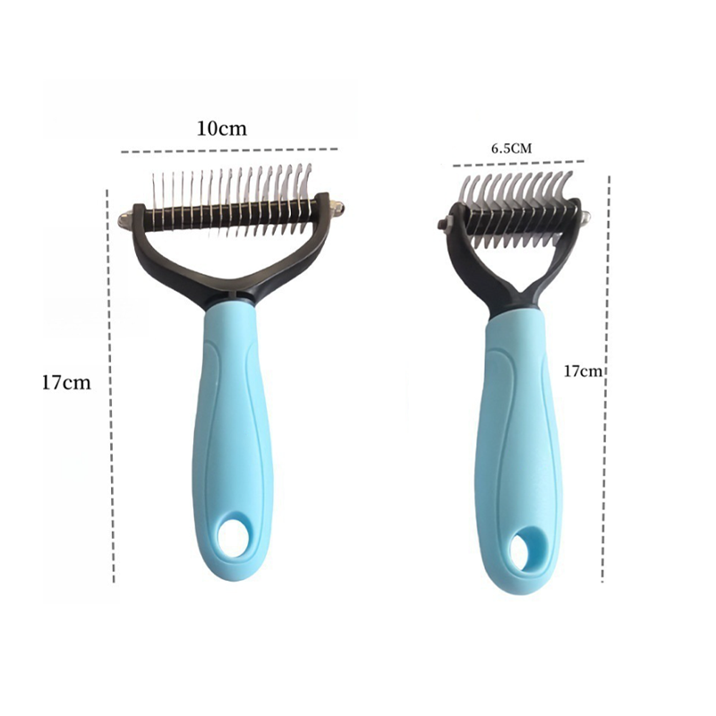 WhisperEase Double-Sided Comb – Stress-Free Pet Grooming