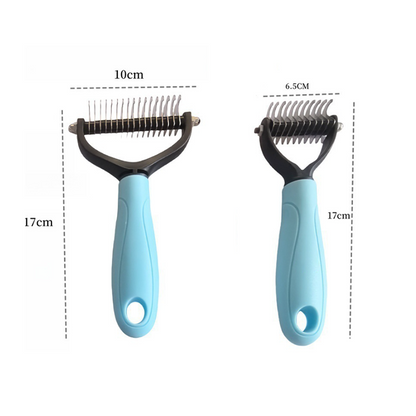 WhisperEase Double-Sided Comb – Stress-Free Pet Grooming