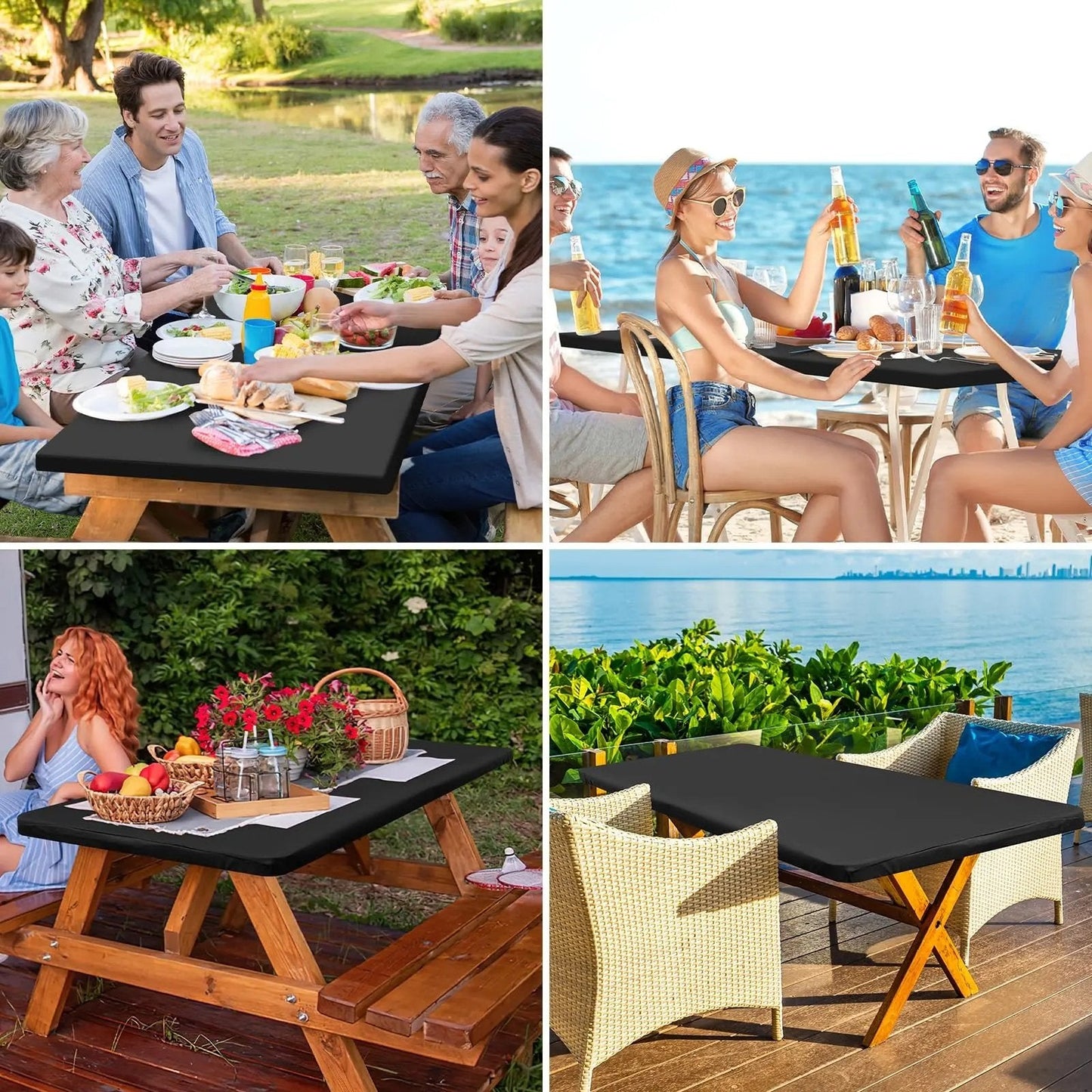 LuxiCover — Stretch Table Cover | 1+1 FREE