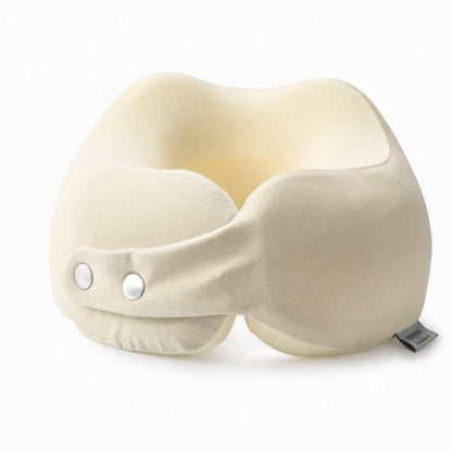 NeckEase Memory Foam Pillow — Travel Pain-Free Bliss