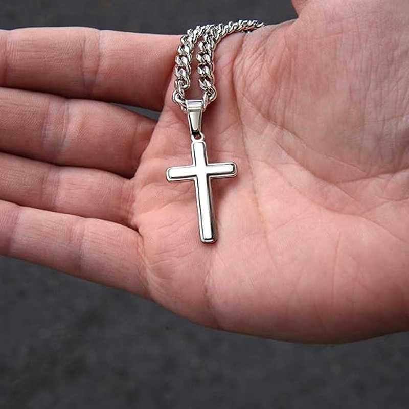 ValorCross — Steel Pendant Necklace  | 50% OFF