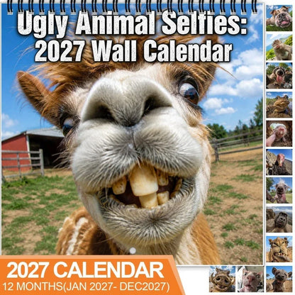 Animal Selfie Calendar — Brighten Days Instantly