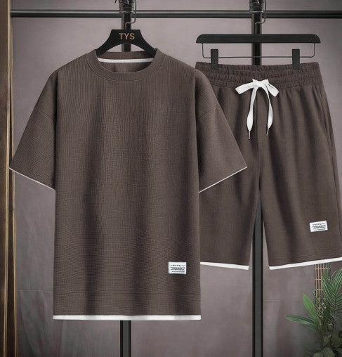 Jordan — Lightweight, Breathable Waffle Fabric Set for Men