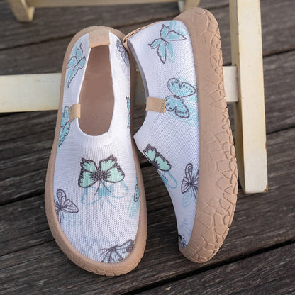 Lena — Lightweight Women's Slip-On Fly-Knit Sneakers