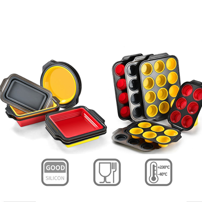 FlexiBake — Silicone Bakeware Set | 50% OFF