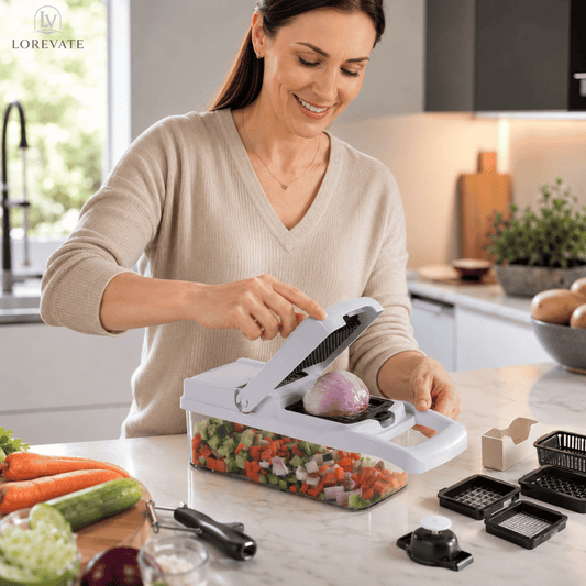 SliceSonic Pro — Multifunctional Vegetable Slicer | 50% OFF