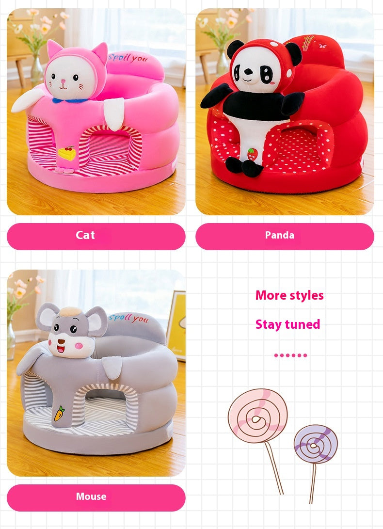 SnuggleNest — Plush Baby Sitting Seat | 50% OFF