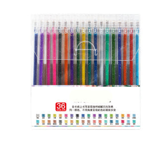 LusterScript — Sets de stylos gel pailletés | -50 %