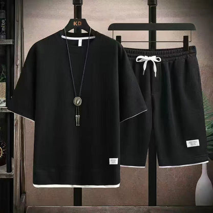 Jordan — Lightweight, Breathable Waffle Fabric Set for Men