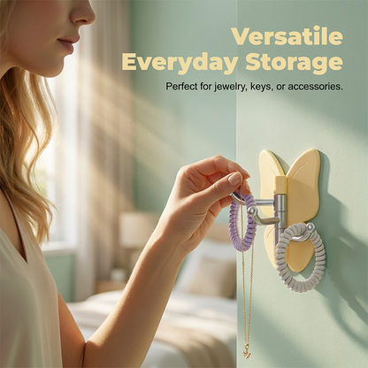 Smart 3-Arm Swivel Hook — Instantly Organized, Effortlessly Elegant