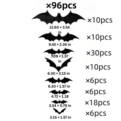 PhantomWing — 3D Halloween Bat Wall Stickers | 50% OFF
