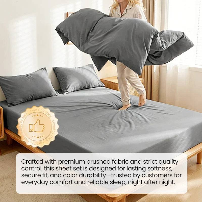 Sleep Wrapped in Unshakable Comfort — Smooth, Secure, Blissful