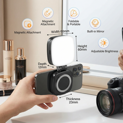 LumaCharm — Selfie Glow Light | 50% OFF