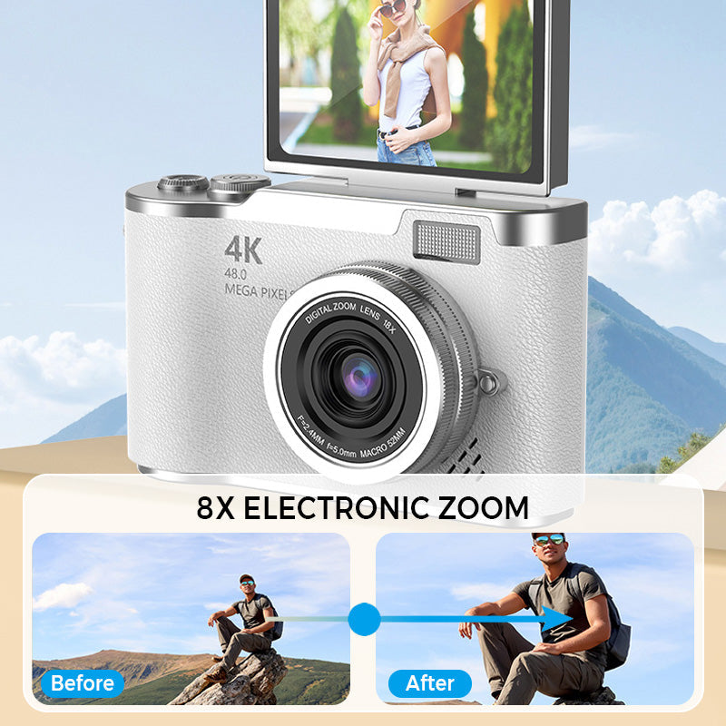 CrystalView 4K Camera – Capture the Magic of Life