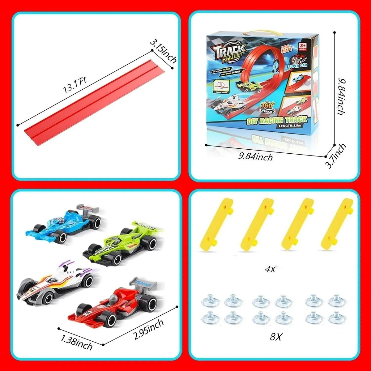 NitroDash Flexible Racing Raceway — Unleash Creative Speed