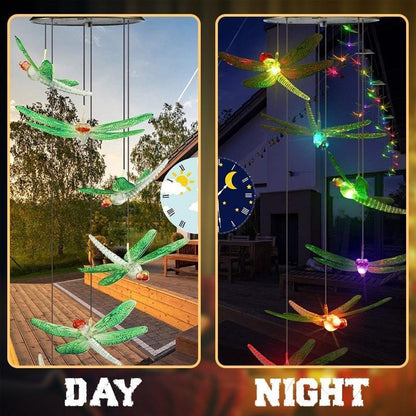 DuskGlow Solar Wind Chimes — Effortlessly Create Evening Ambiance