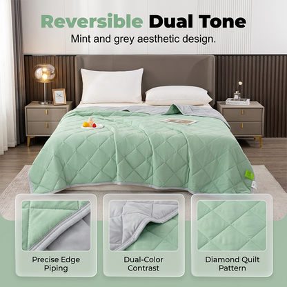 AeroChill Quilted Blanket — Sleep Cool. Wake Refreshed.