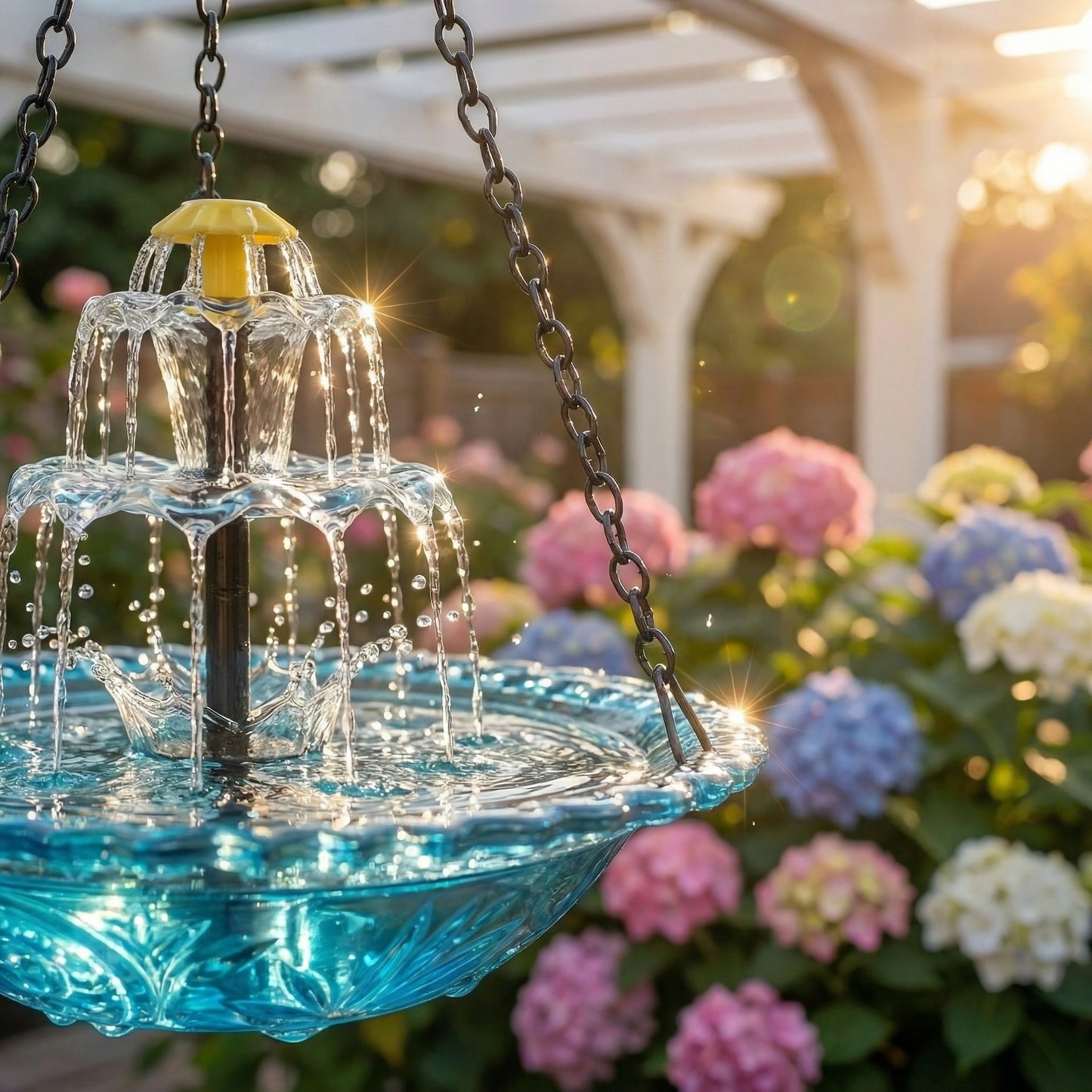 SolarFlow – Solar Water Fountain | 50% OFF