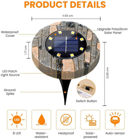 LumaPath Solar Lights — Effortless Illumination for Safety