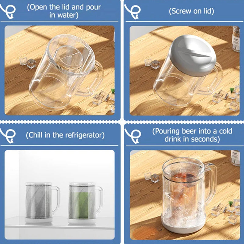 ChillPro Crystal Glass — Experience Ice-Cold Flavor