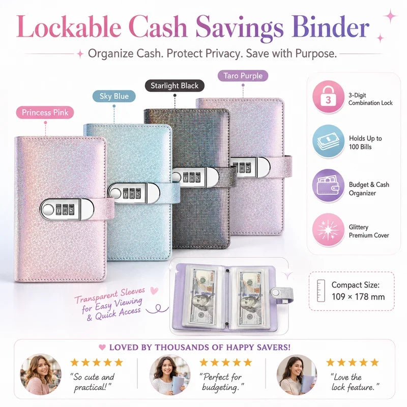 LuxeLock Budget Vault — Secure, Stylish Money Control