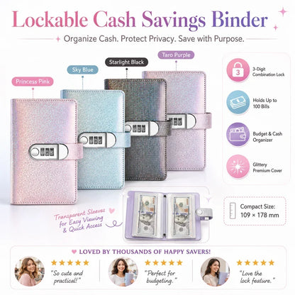 LuxeLock Budget Vault — Secure, Stylish Money Control