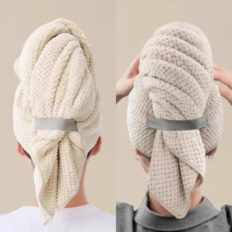 VelvetWave Hair Wrap — Dry Faster, Feel Amazing