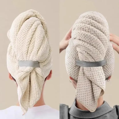 VelvetWave Hair Wrap — Dry Faster, Feel Amazing