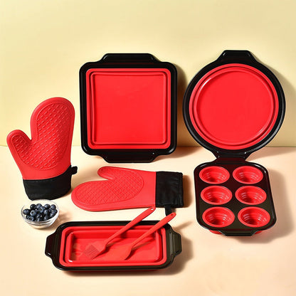 FlexiBake — Silicone Bakeware Set | 50% OFF