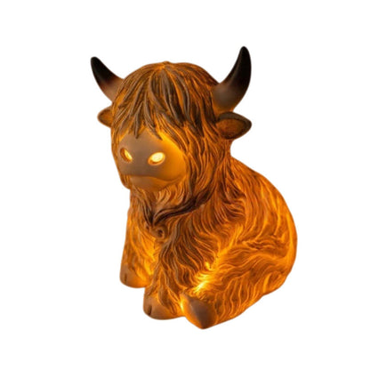 HearthGlow Night Lamp – Cozy Calm, Rustic Charm