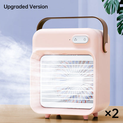 AeroMist Portable Fan — Instant Cooling, Hydration, Freedom