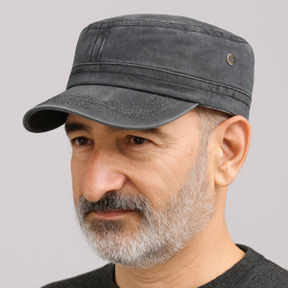 Hunter — Military Flat Cap | 50% OFF