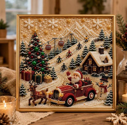 PearlCraft — Kit de arte con perlas navideñas en 3D | 50 % DE DESCUENTO