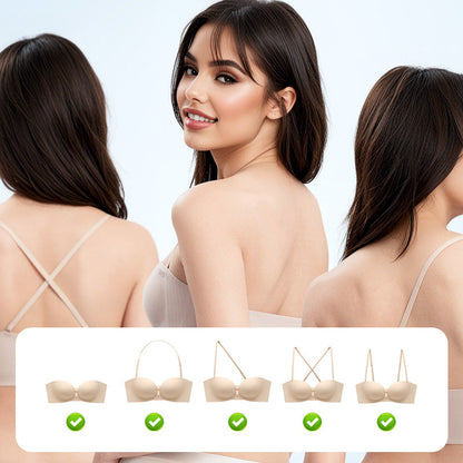 Mila — Wireless Push-Up Bra with Removable Straps