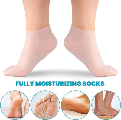 Silkura+ Moisture-Boost Socks — Heal, Hydrate, Renew