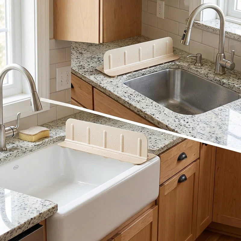 Foldable Guard — Splash-Free, Effortless Cleanliness