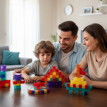 Magnetic Building Block Set – Ignite Creativity Daily