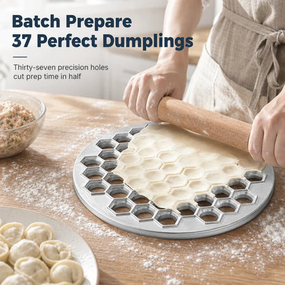 RapidFold — 37-Hole Dumpling Mold | 1+1 FREE
