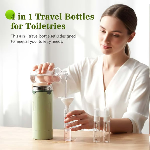VersaVial — Travel Bottle Set | 50% OFF